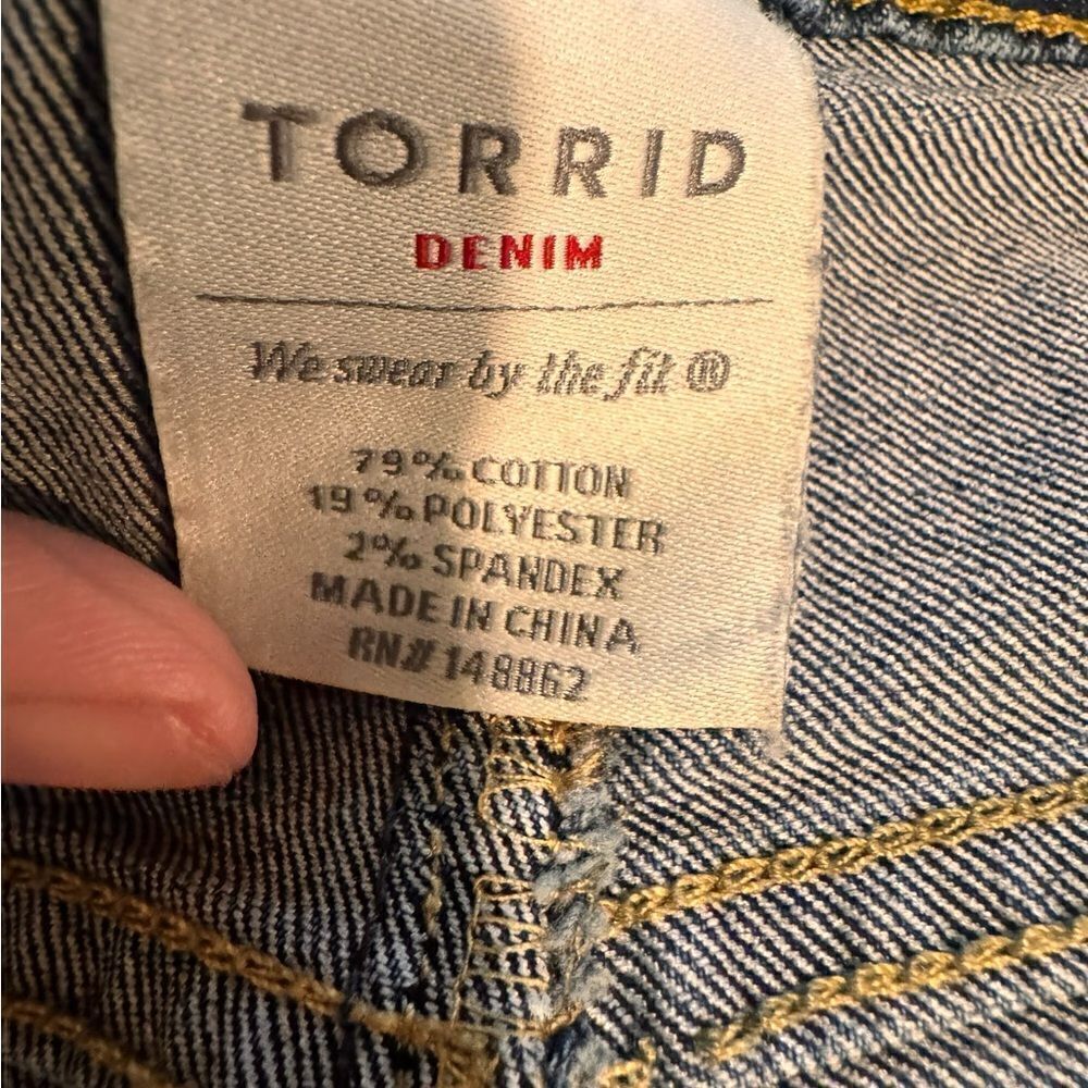 Torrid jeans size 16R - Picture 8 of 9